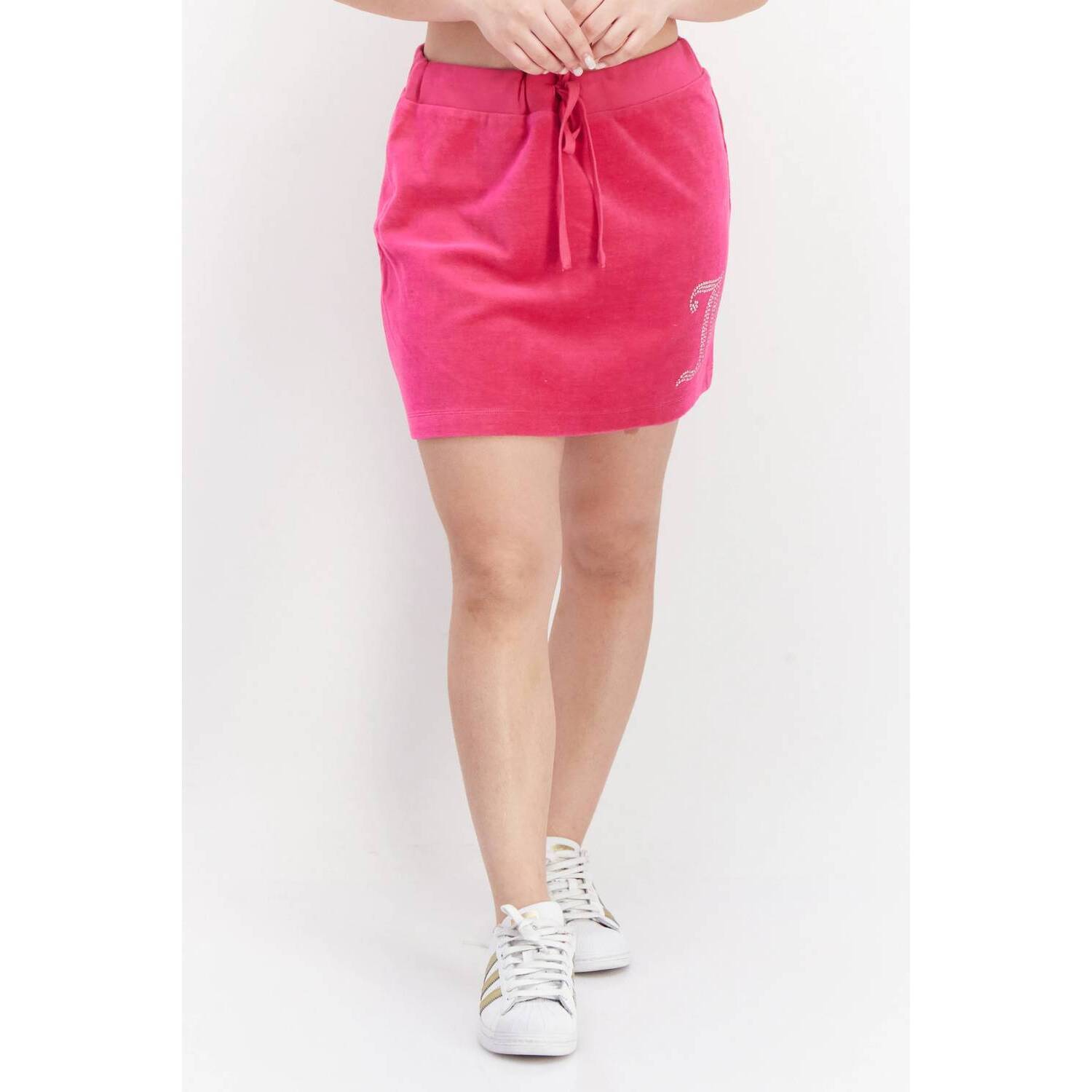 New Juicy Couture Embellished Logo Mini Skirts In Free Love